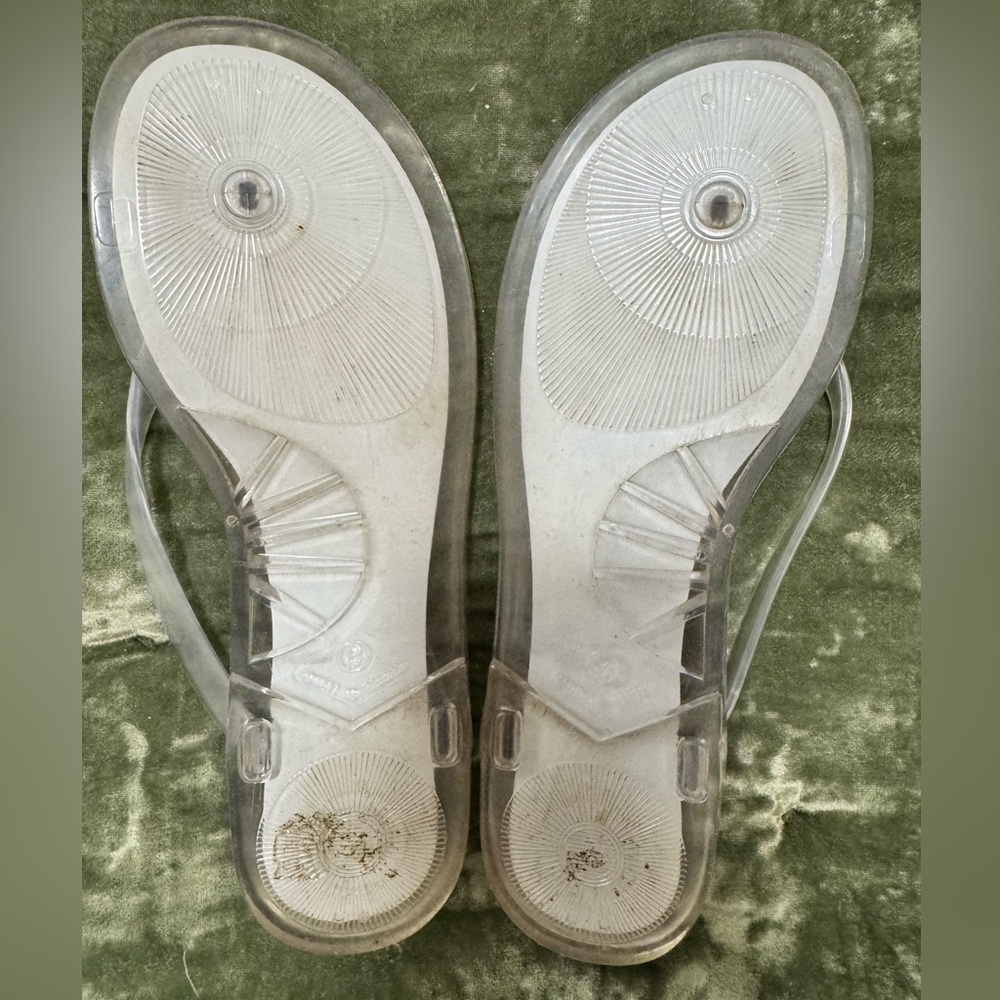 Vineyard Vines Blue and Clear Women's Sandals - Picture 4 of 4